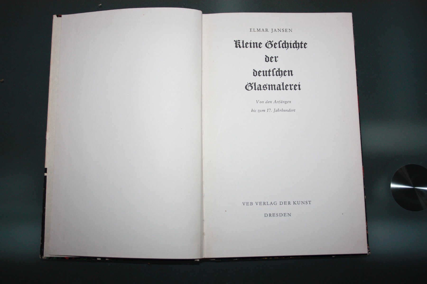 Bücher: altes Buch DDR, Geschichte der Glasmalerei – Gebraucht aus Oberwil BL von Hesa41