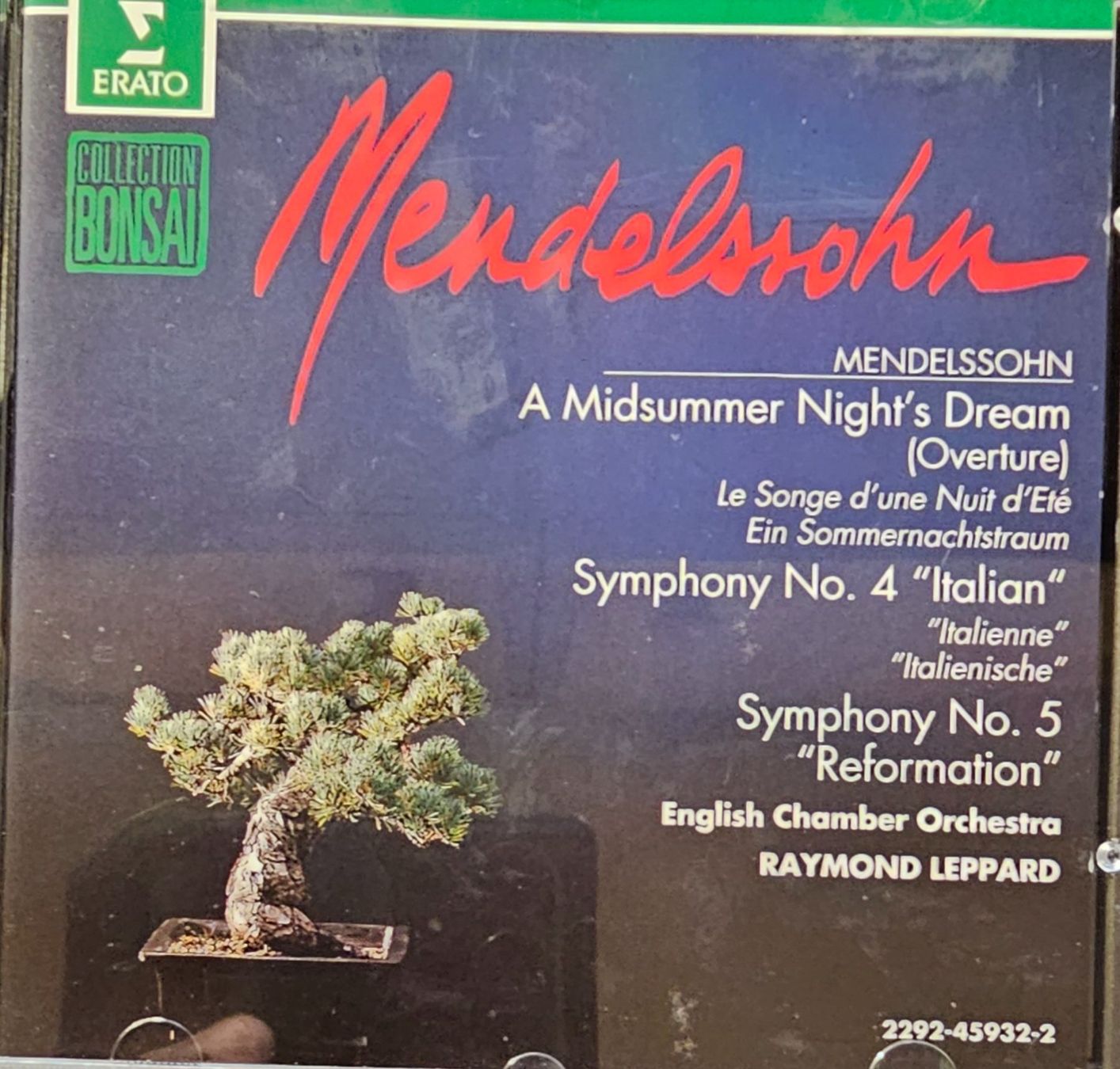 CDs: Mendelssohn -  A Midsummer Night's Dream – Gebraucht aus Wahlen b. Laufen von Cg10