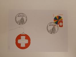 Umschlag + Briefmarke