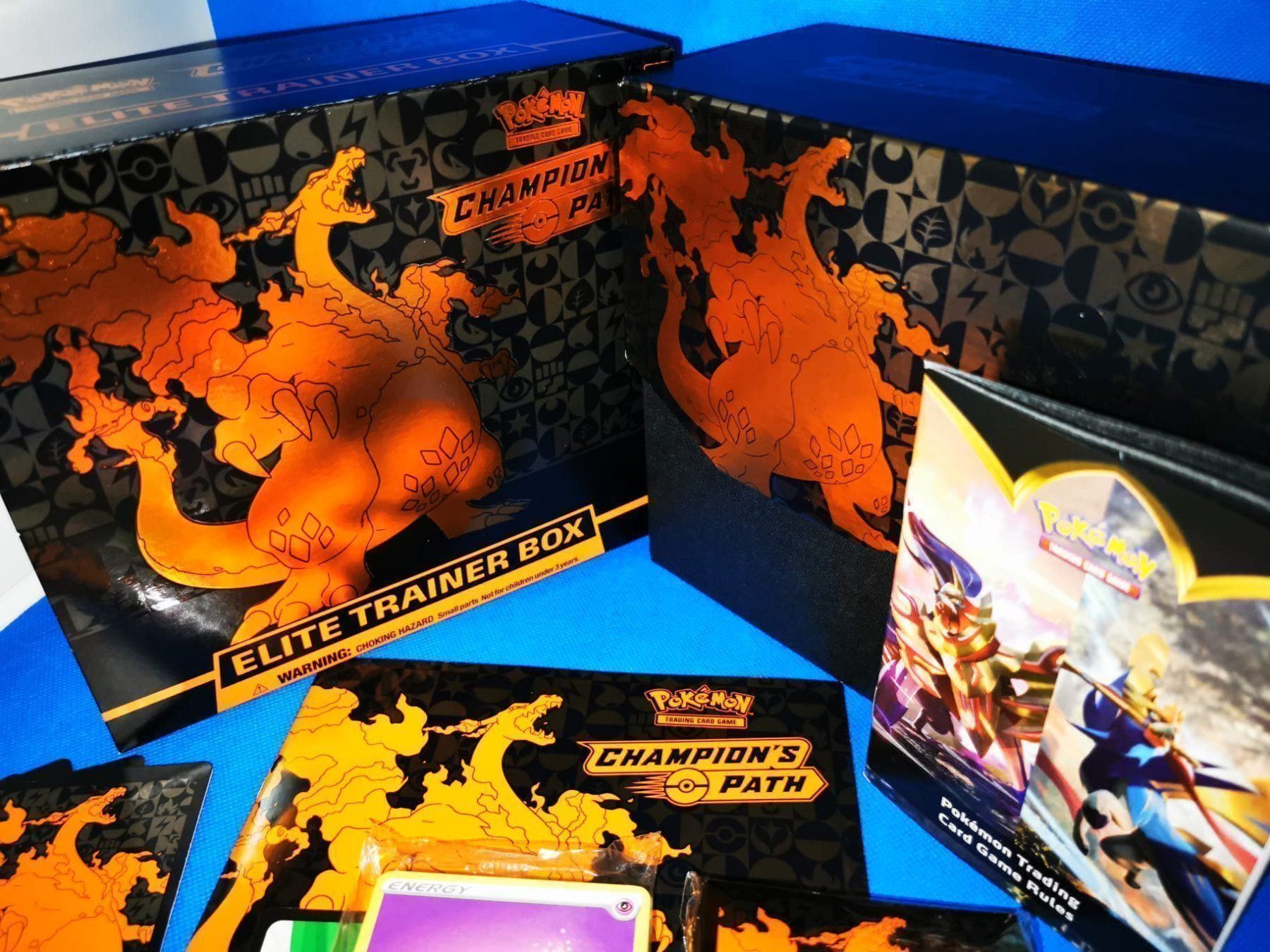 Pokémon Carte collezionabili: Champions Path Elite Trainer Box + Zubehör Only Champs Path – Nuovo (secondo la descrizione) da Opfikon venduto da Yoshis_World 3