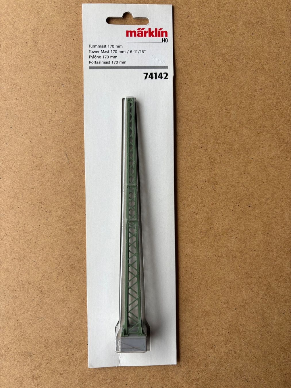 Märklin Modellini di ferrovie: Marklin 74142 Turmmast 170 mm – Nuovo e nell'imballaggio originale da Hauterive NE venduto da eriamch