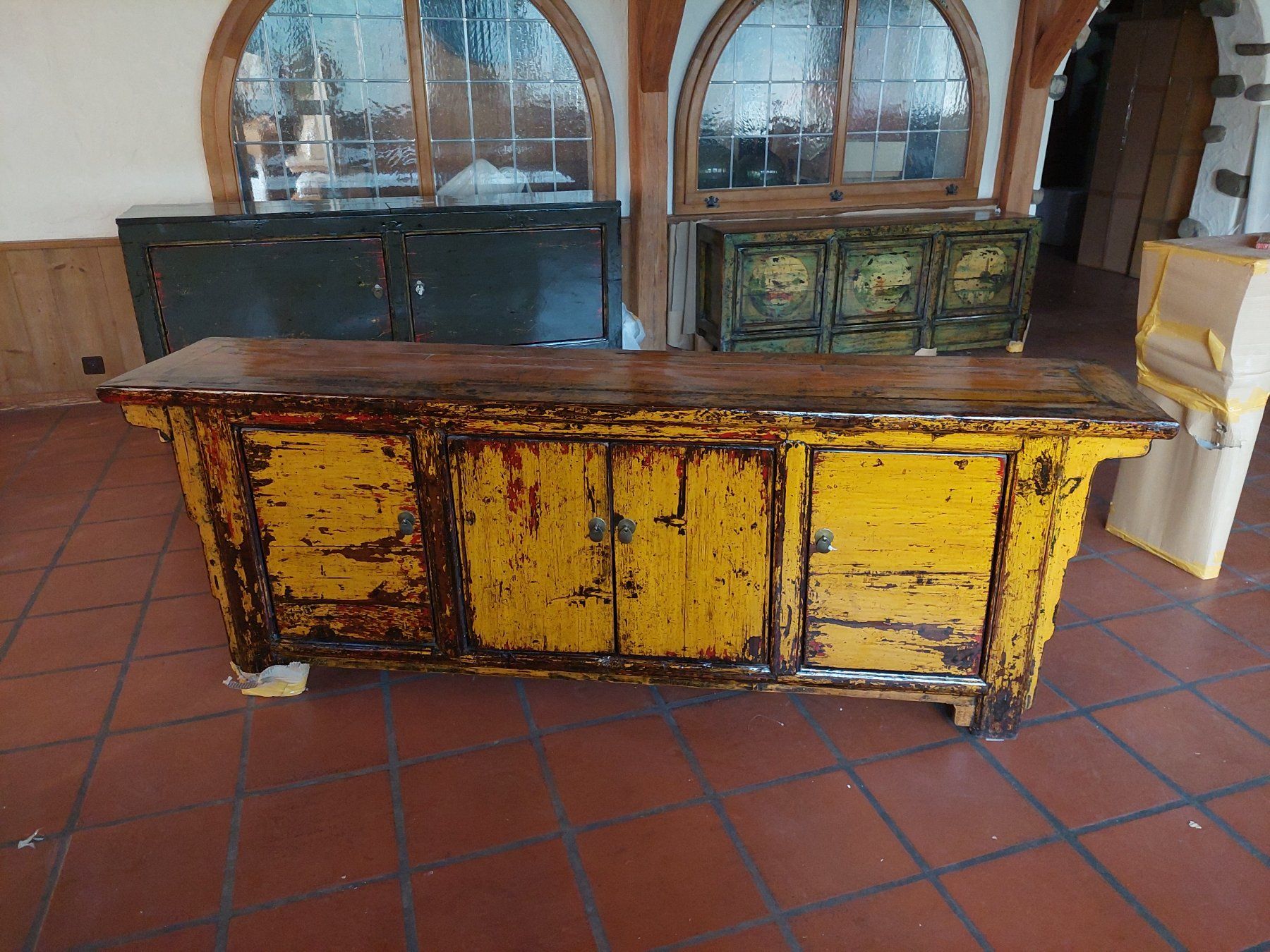 Cassettiere: Sideboard Vintage gelb – Nuovo (secondo la descrizione) da Cham venduto da mjg1901 1