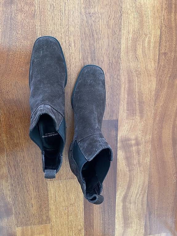 Scarpe da donna: Neu Wildleder Stiefelette Gr.38, braun – Usato da Buchs ZH venduto da wunderwelt74 1