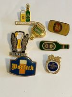 7 Pin Bier Warteck Gösser Sonnebrau Calanda Haldengut etc.