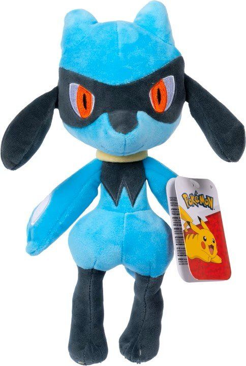 Pokémon Giocattoli: Pokémon Riolu Plüschtier 20 cm – Nuovo e nell'imballaggio originale da Luzern venduto da mic_gq2s