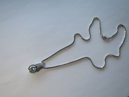 Schöne Kette mit Anhänger SILBER