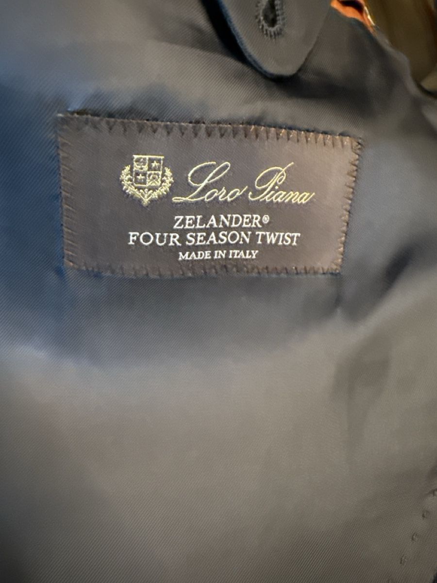 Loro Piana Giacche: Loro Piana Zelander Blazer 52 Blue – Usato da Bissone venduto da luxuryitems 1