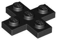 Lego 6x Platten 3x3x kreuz (15397)