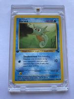 Pokemon Karte Horsea 1st Edition Fossil 48/62 1999