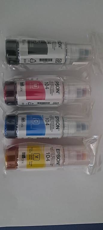 Epson Cartouches & Toner: Epson ecotank 104 Tinte – Neuf avec emballage d'origine à Balsthal par Beno