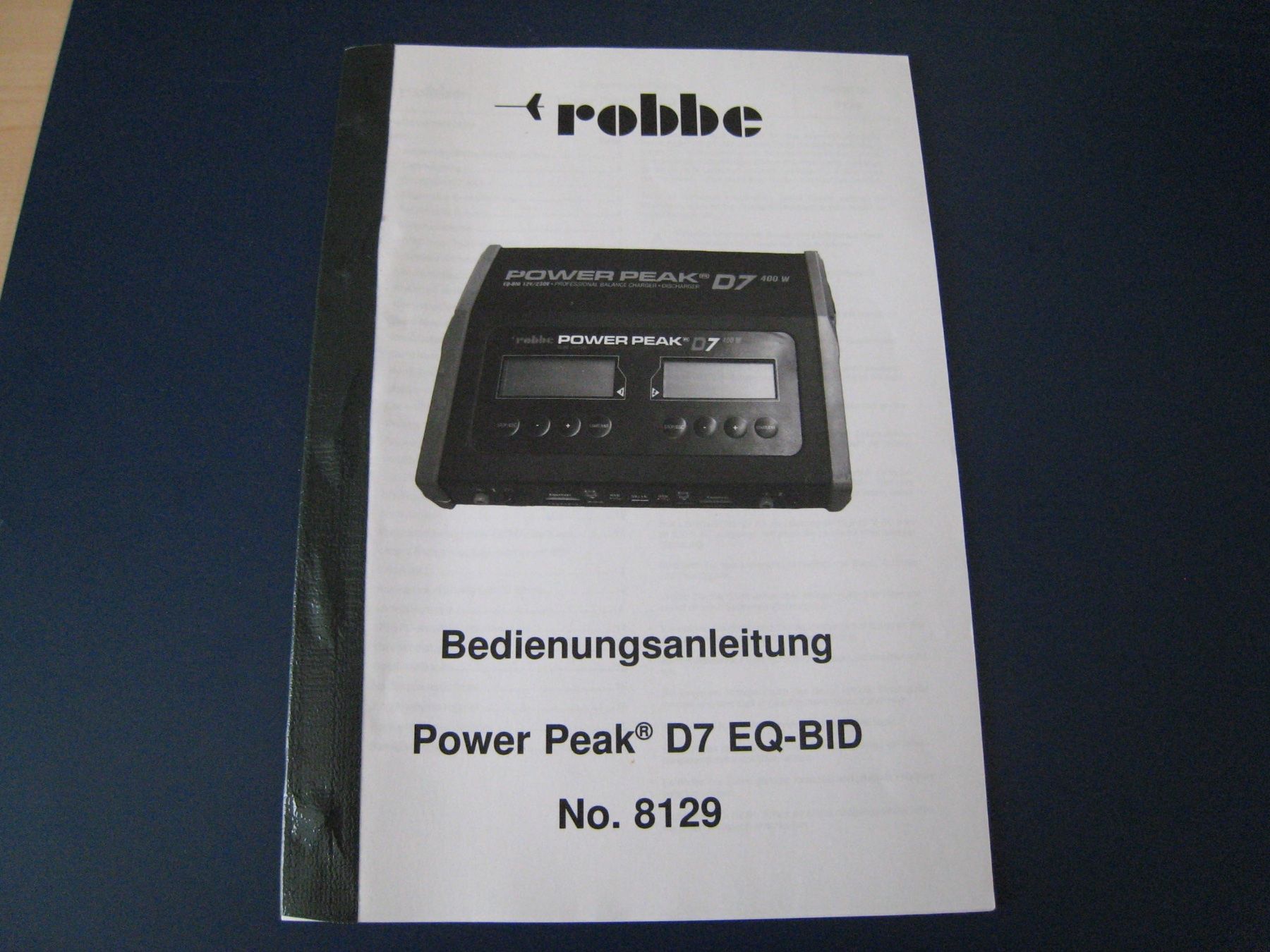 Akkus, Ladegeräte & Netzgeräte: Robbe Power Peak D7 EQ-BID 8129 – Gebraucht aus Holziken von Orion54 3