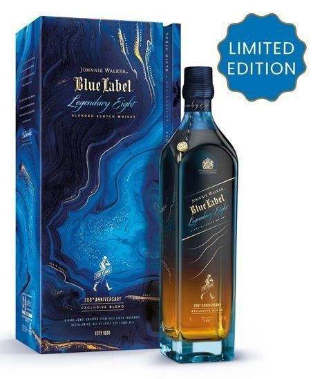 Johnnie Walker Bevande alcoliche: Johnnie Walker Blue Legendary Eight – Nuovo e nell'imballaggio originale da Deitingen venduto da gol_xd5d