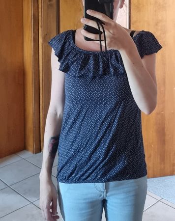 Top à pois M