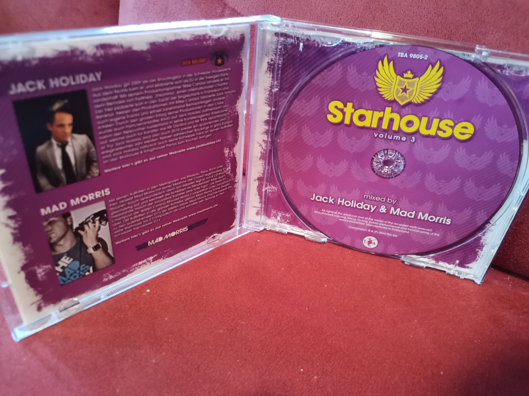 CDs: Starhouse Volume 3 (CD) Jack Holiday & Mad Morris – Gebraucht aus Zofingen von noise123 2