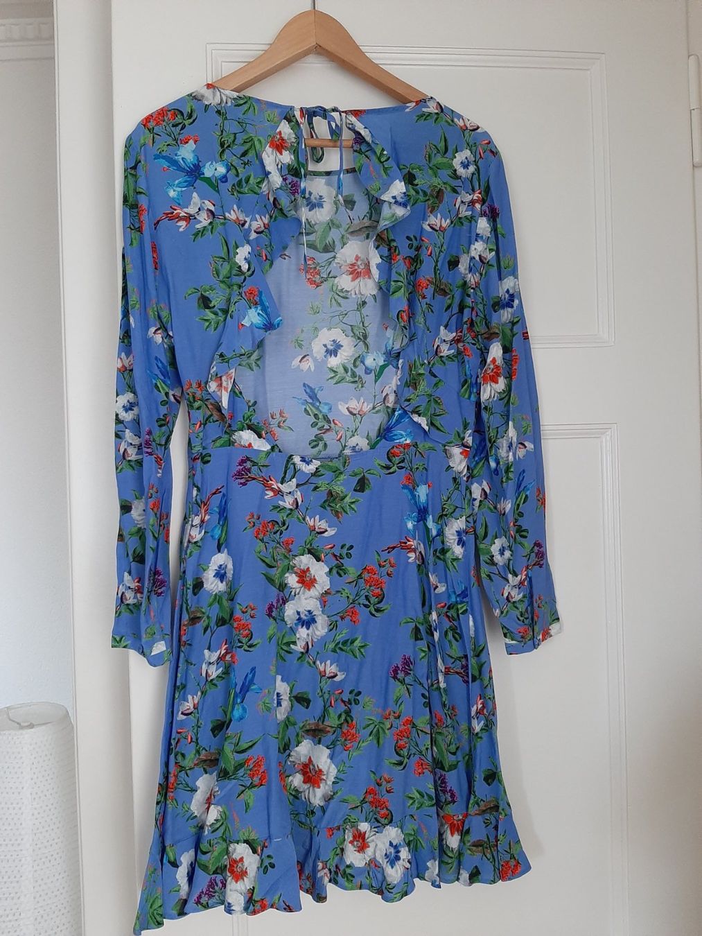H&M Vestiti: Robe d'été bleue à fleurs – Usato da Lausanne venduto da Cognitia 1