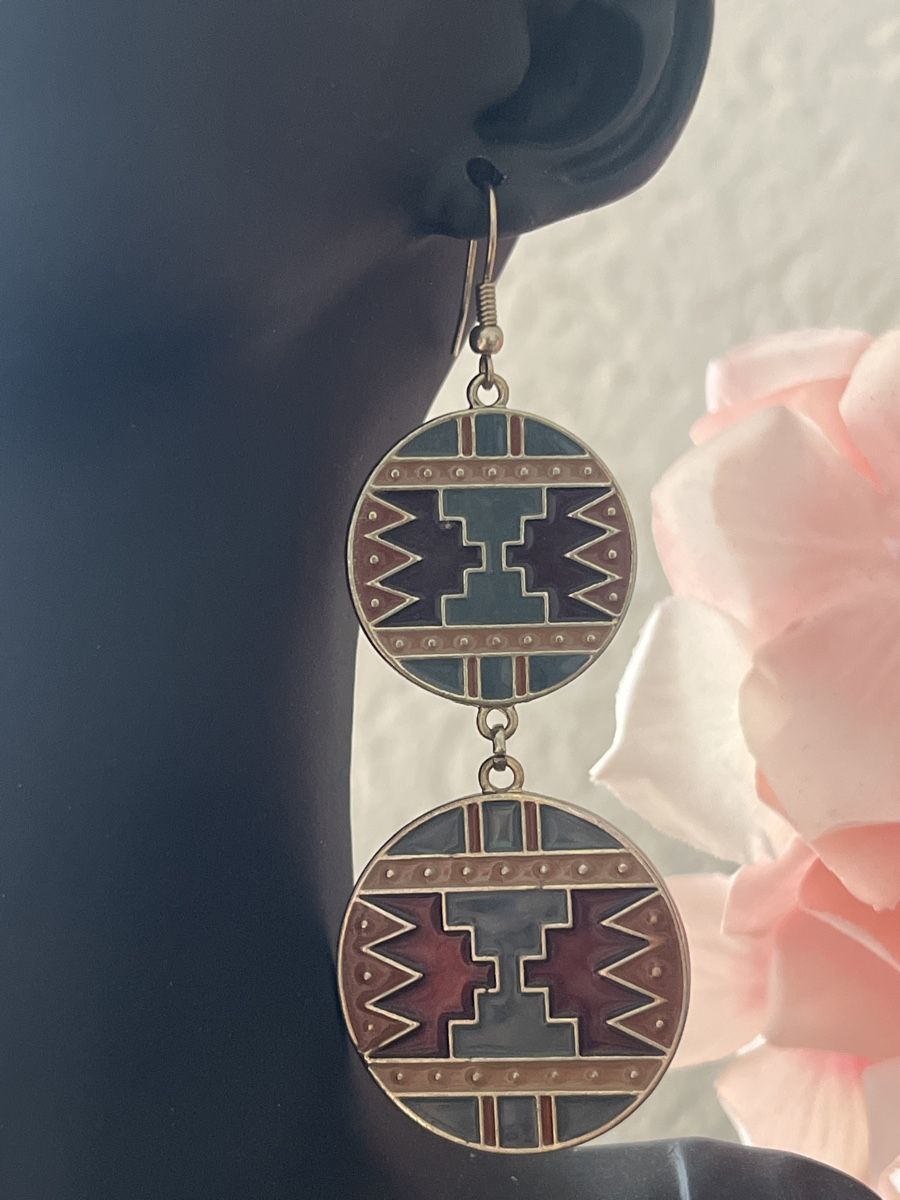 Orecchini pendenti & Orecchini a lobo: Elegante Ohrhänger, Ethno-Stil – Usato da Seon venduto da Sunny-Schmuck78 1