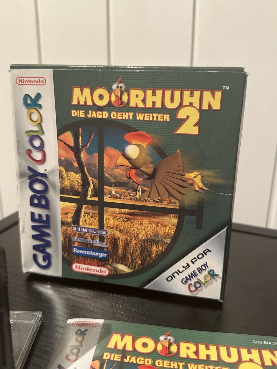 Nintendo Giochi: MOORHUN 2 / GAMEBOY COLOR OVP – Usato da Unterstammheim venduto da Robin059 4