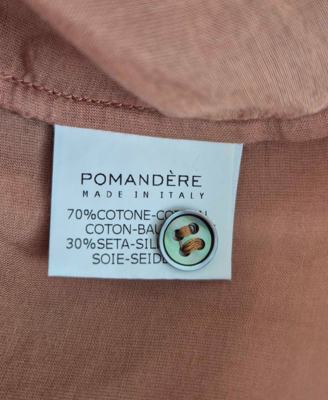 Camicette: SEIDE/COTTON DESIGNER BLUSE Gr.38 passt zu HEMISPHERE – Nuovo (secondo la descrizione) da Algetshausen venduto da Engel-99 1