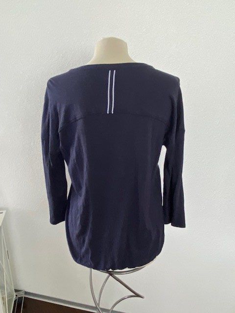 Cecil T-Shirts: CECIL Shirt dunkelblau Gr. S Baumwolle / Modal – Gebraucht aus Füllinsdorf von Sunnebliemli7 7