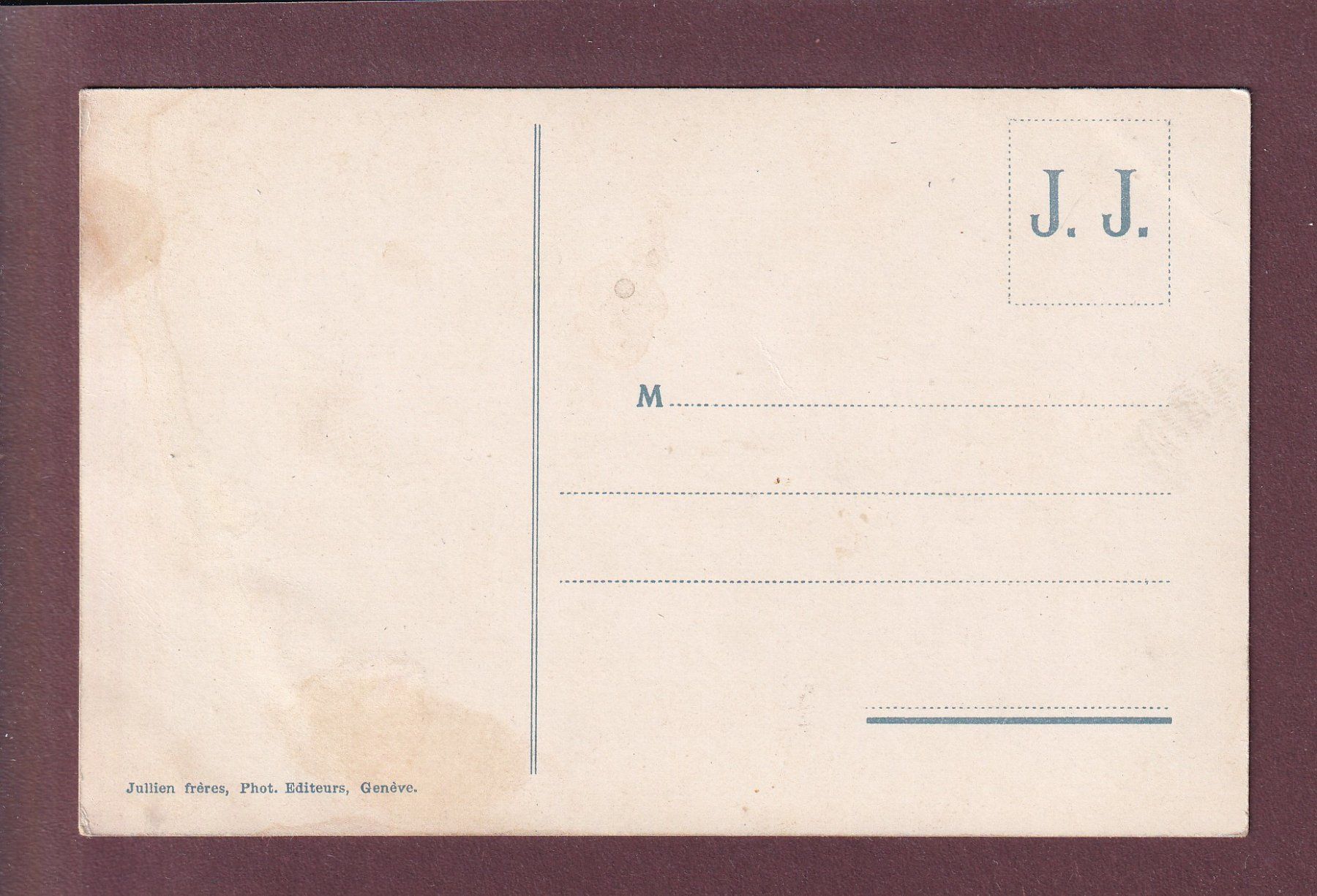 Cartes postales: ST. MAURICE - Château – D'occasion à Pully par nicecards 1