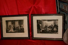 2 Grosse Bilder,vermutlich Stiche um1899