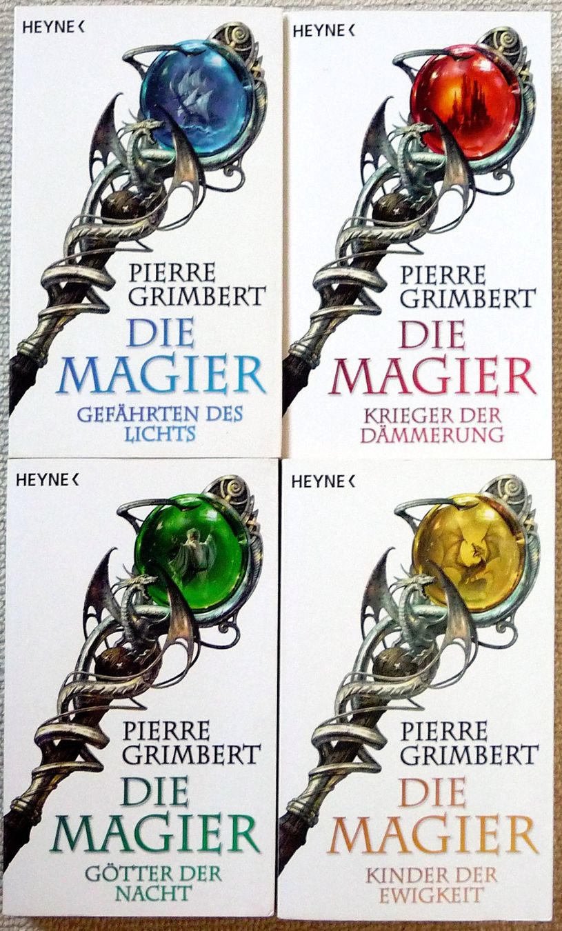 Libri: Pierre Grimbert Die Magier-Reihe – Usato da Aeugst am Albis venduto da wefro