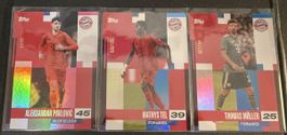3x Topps FC Bayern Fan Set 24/25 Lot Numbered 