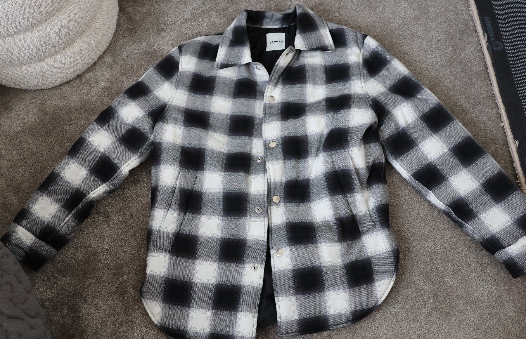 Jacken: Herren Quilted checked von Sandro Jacket M – Gebraucht aus Balzers von MinimenschMia 2