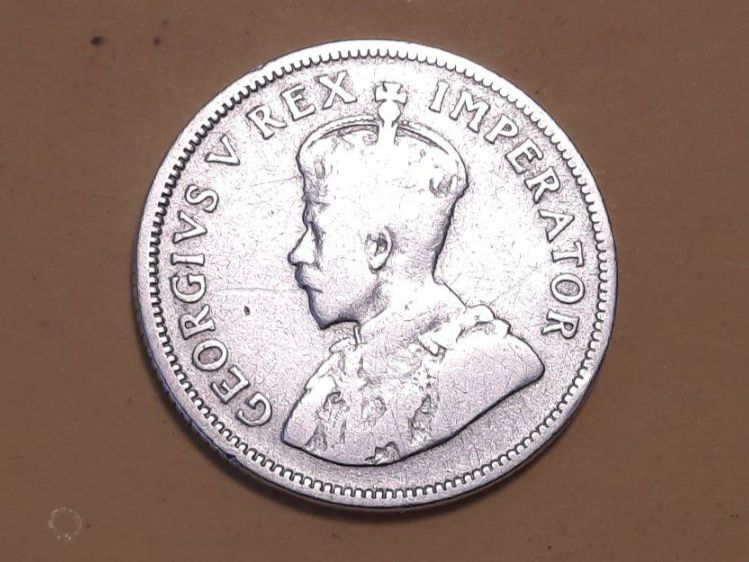 Tutti le monete: Südafrika 1 Shilling "George V" 1933 Silber – Usato da Buchs SG venduto da numispatica 1