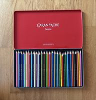 Caran d'Ache Buntstifte Genéve 36 Farben Metallbox guter Zus