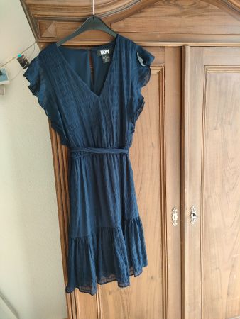 DKNY Sommerkleid, Grösse 36, dunkelblau, Top Zustand!