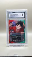 One Piece Karte Monkey D. Luffy CGC 9 Mint japanisch