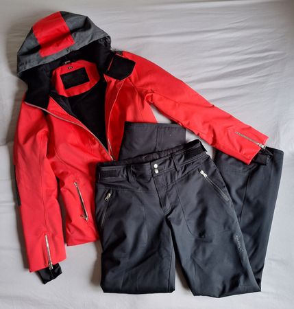 Phenix Ski-Set Gr. 40/42, Neonpink/Schwarz - Top Zustand!