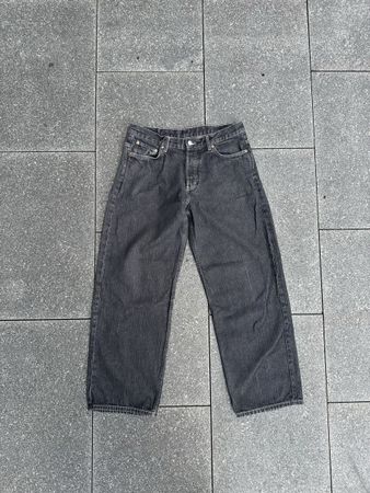 Jeans Weekday herren dunkelgrau Grösse 31/31 gut