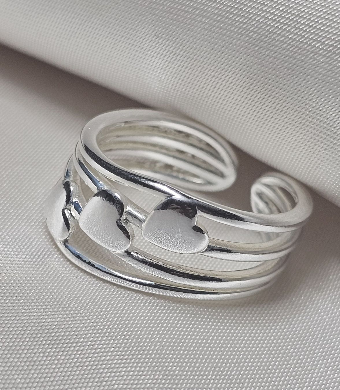 Bagues: Offener Ring 925 versilbert – Neuf (Voir description) à Grenchen par maretop 1
