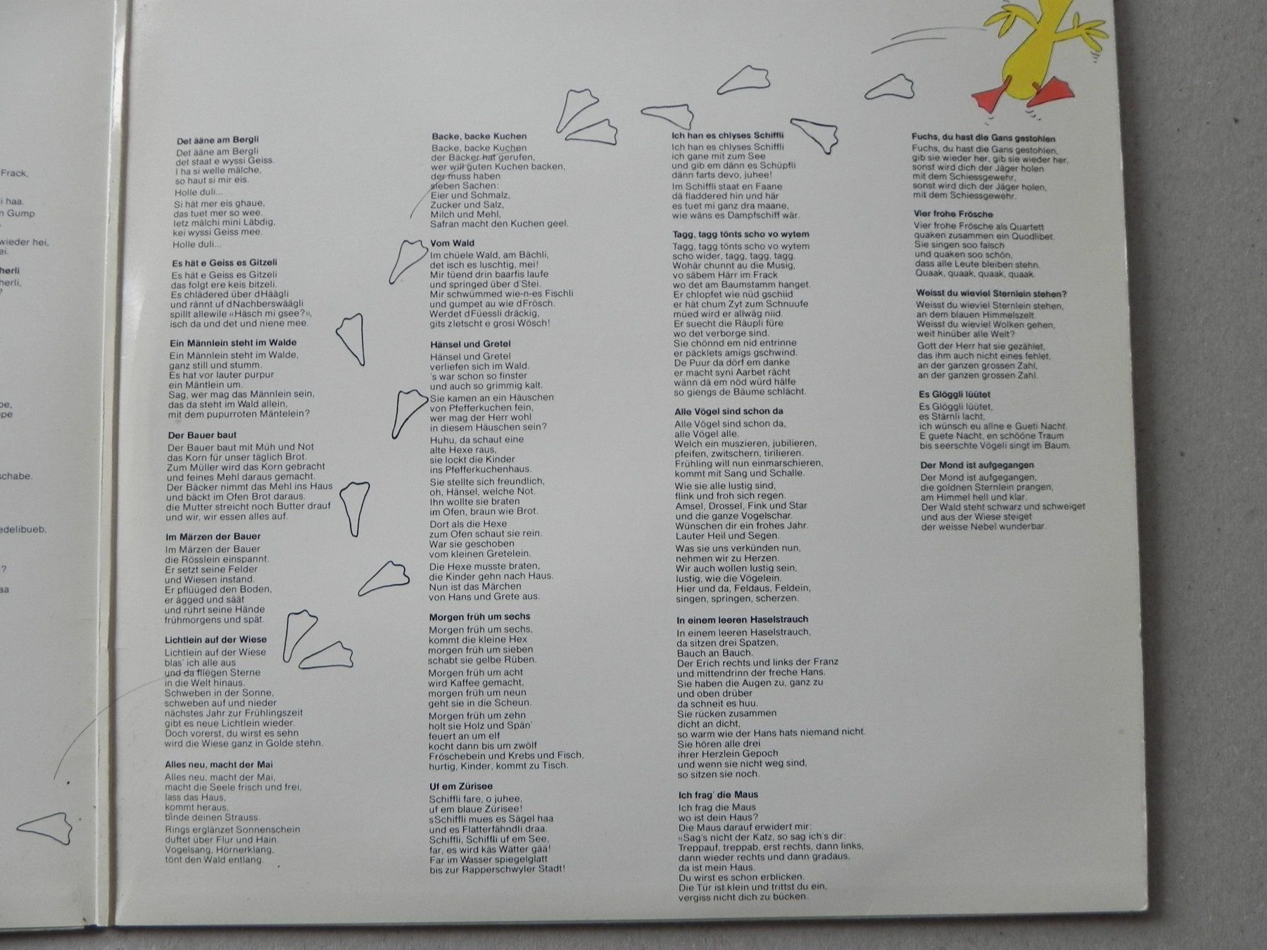 Dischi in vinile: LP mit 59 Kinder Lieder Verse 1981 Spiel – Usato da Siebnen venduto da krimsie 4