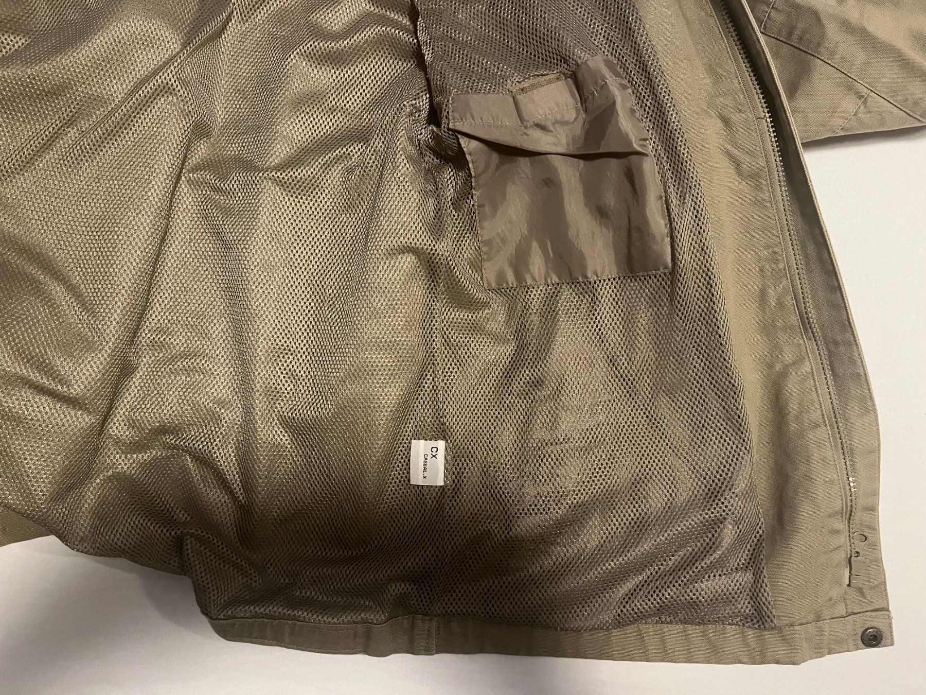 Jacken: Herren Übergangsjacke "Casual" beige Gr. M – Gebraucht aus Jona von Flexer02 3