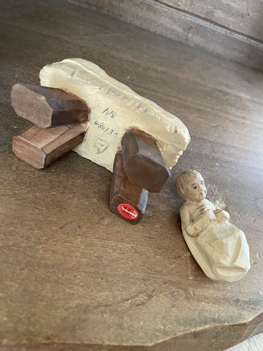 Statuette: Jesus Krippe E.Thomann Brienz – Usato da Flawil venduto da Naphtali 4