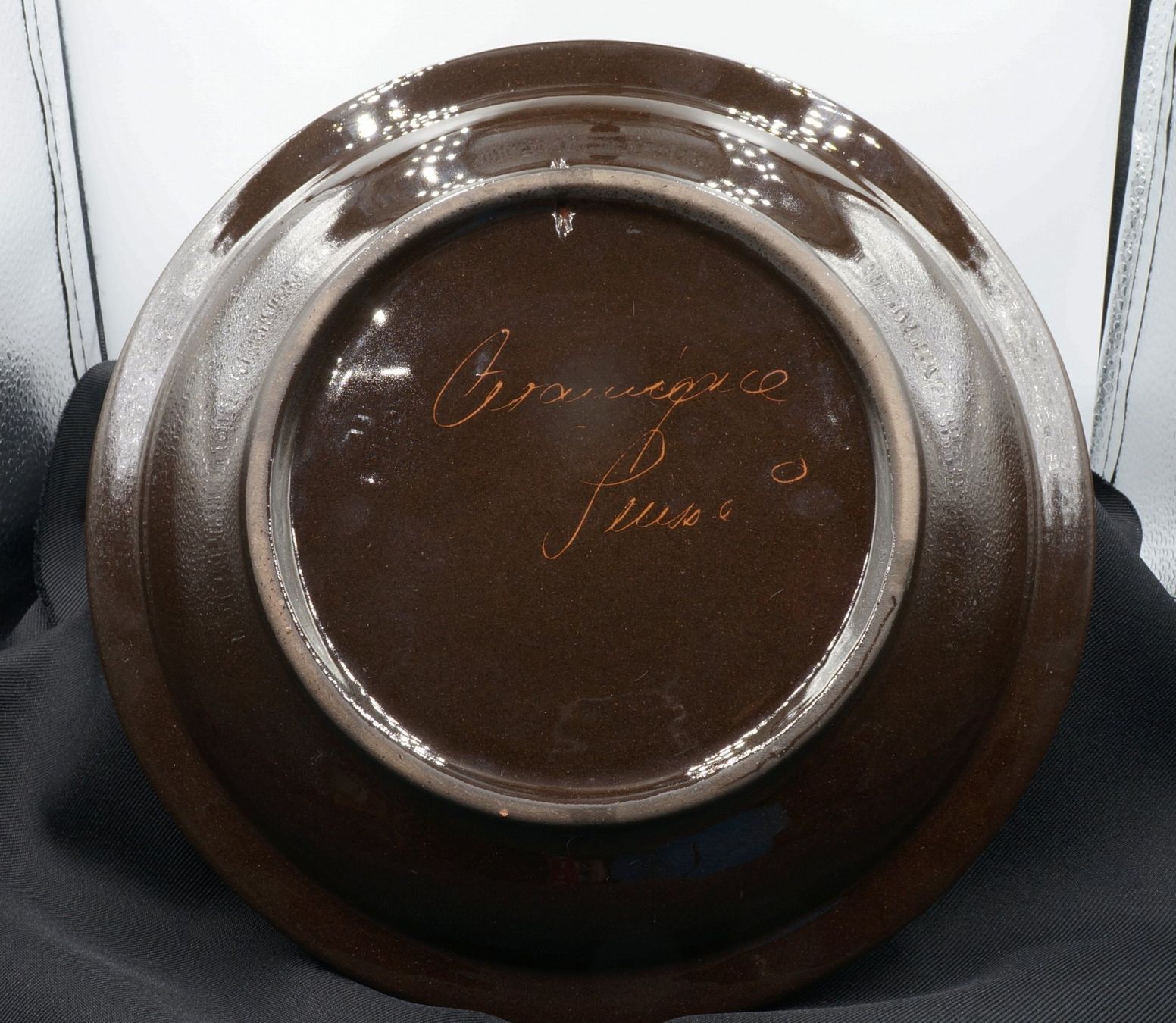 Teller: Teller Berner Bauernkeramik 25 cm – Gebraucht aus Luzern von -gwunderchischtli- 1