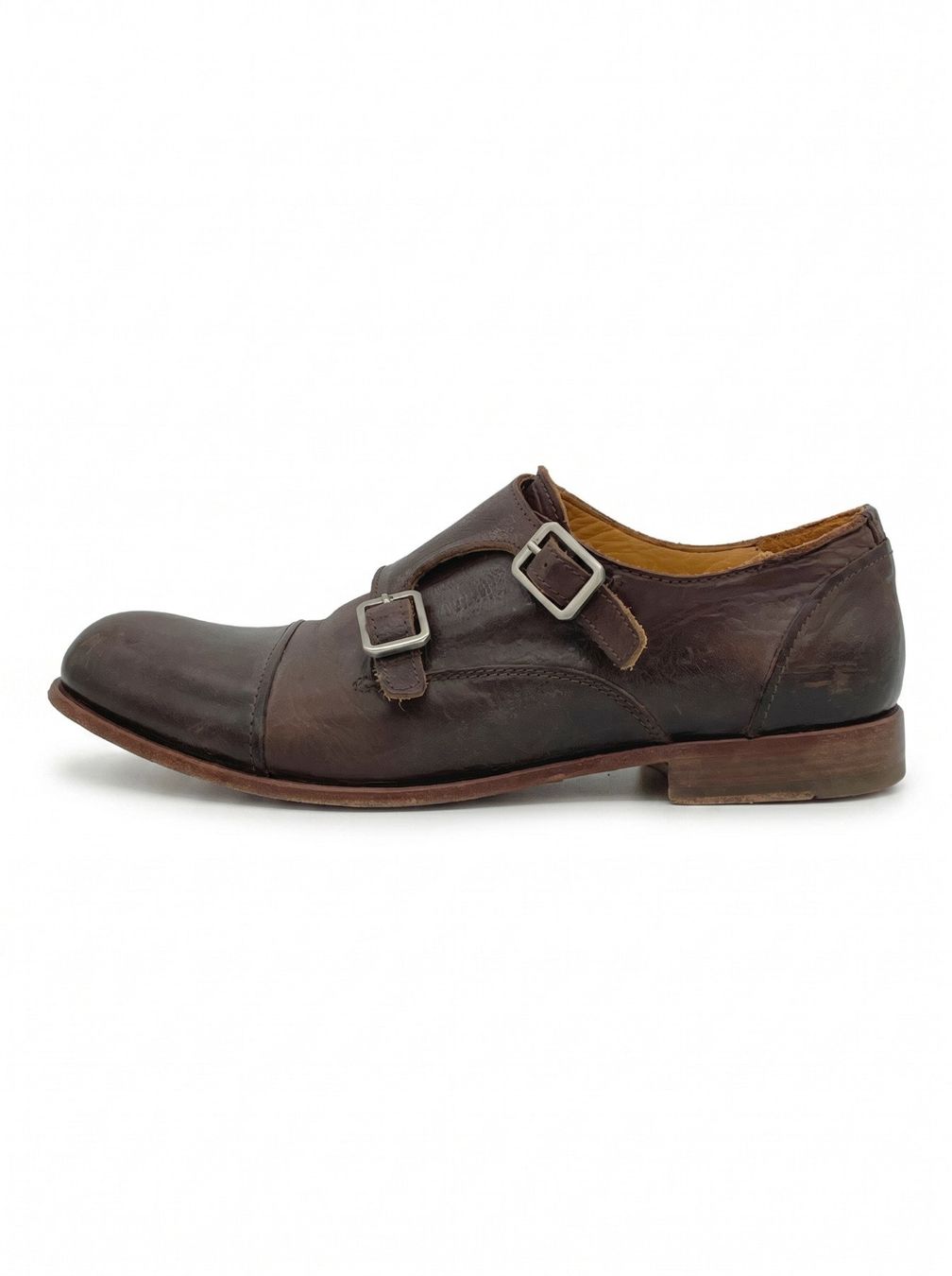 Moma Scarpe da donna: MoMa Double Monk Strap Loafer EU 41.5 Braun – Usato da Zürich venduto da shoe_shop