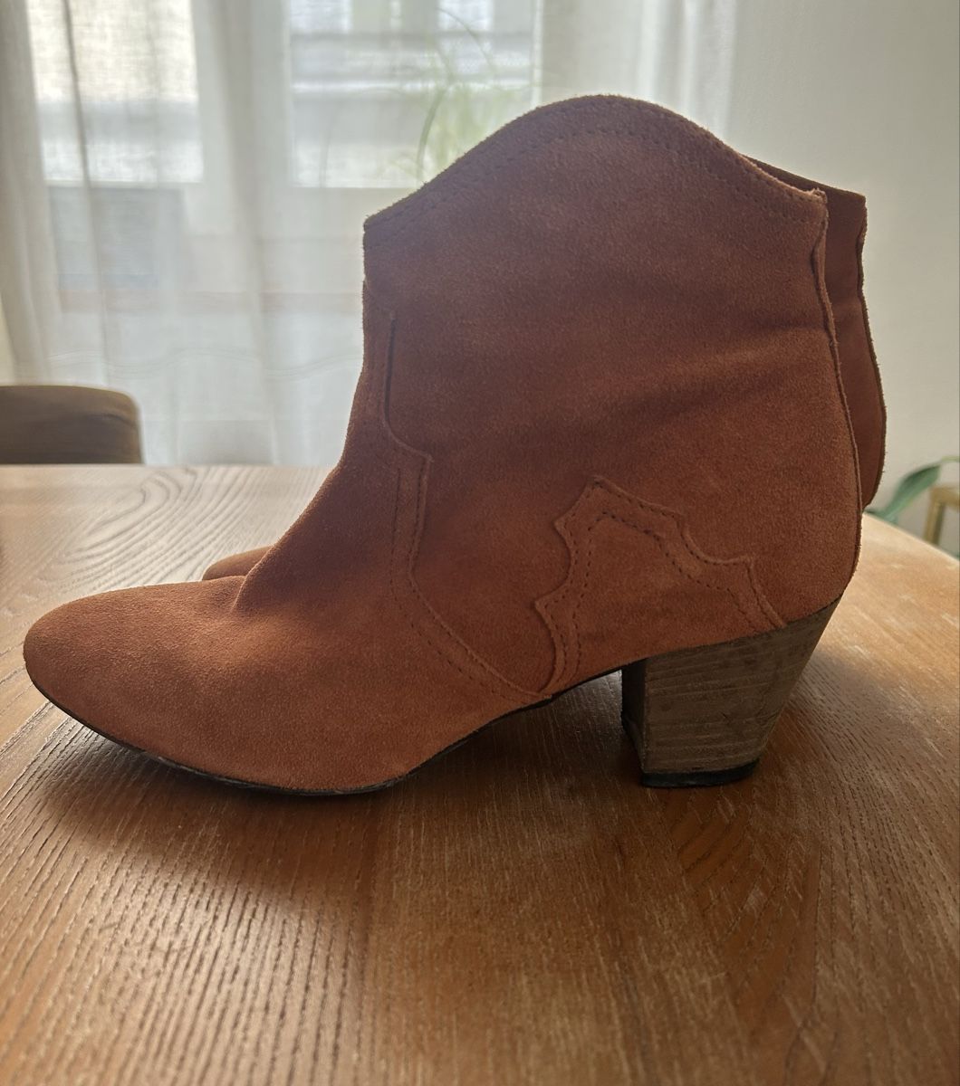 Herrenschuhe: Wildleder Stiefeletten Gr. 39 Pull Boxer – Gebraucht aus chur von corazon710