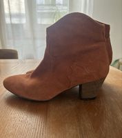 Wildleder Stiefeletten Gr. 39 Pull Boxer