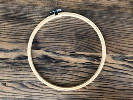 Stickrahmen Stickring Bambus zum Sticken & Punch Needle