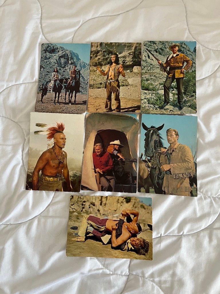 Cartoline postali: 15  AK VON WESTERNFILME – Usato da Steinach venduto da Momoco 1
