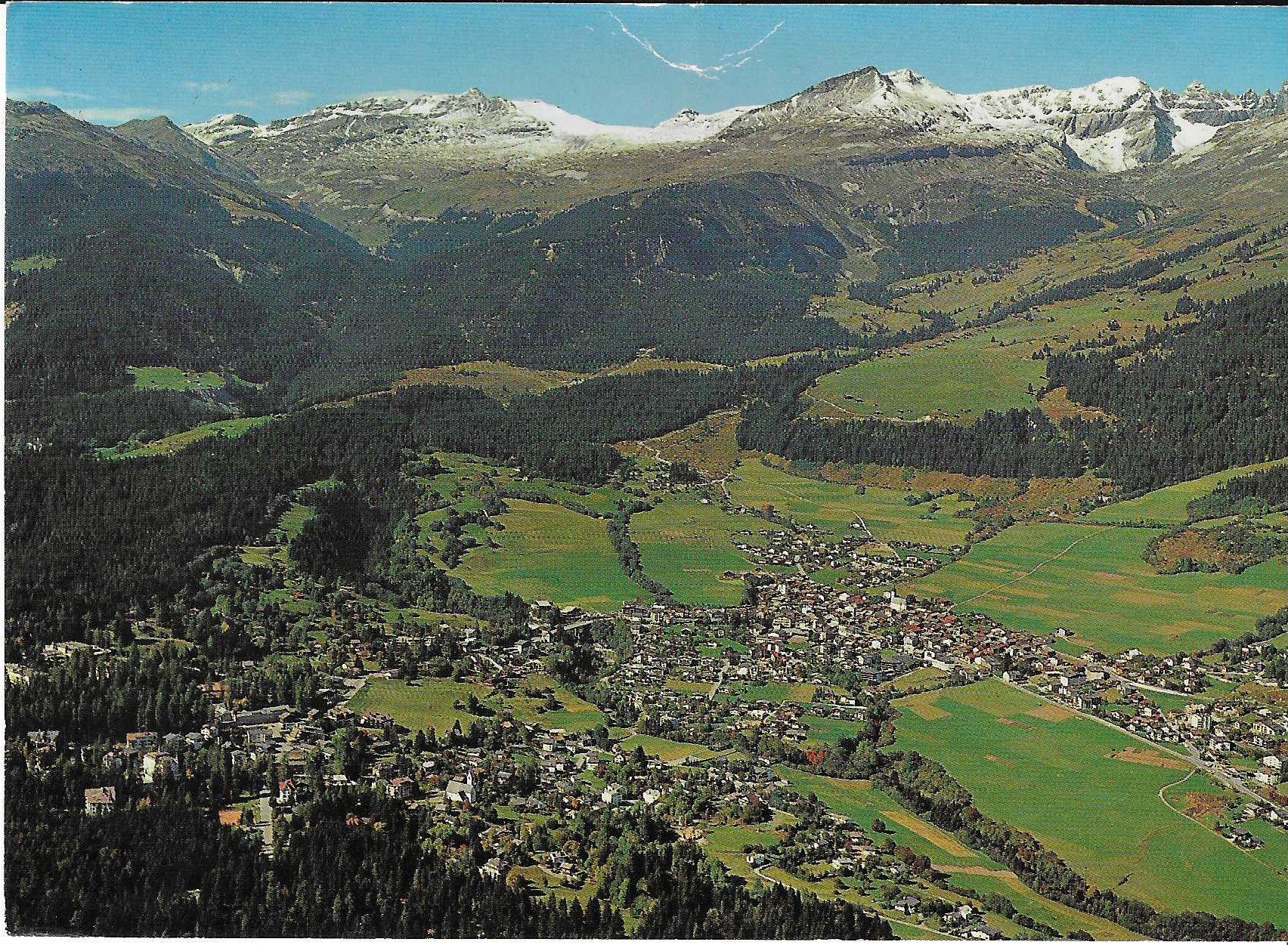 Cartoline postali: Flims-Waldhaus und Dorf GR – Usato da Rothrist venduto da Stranglehold