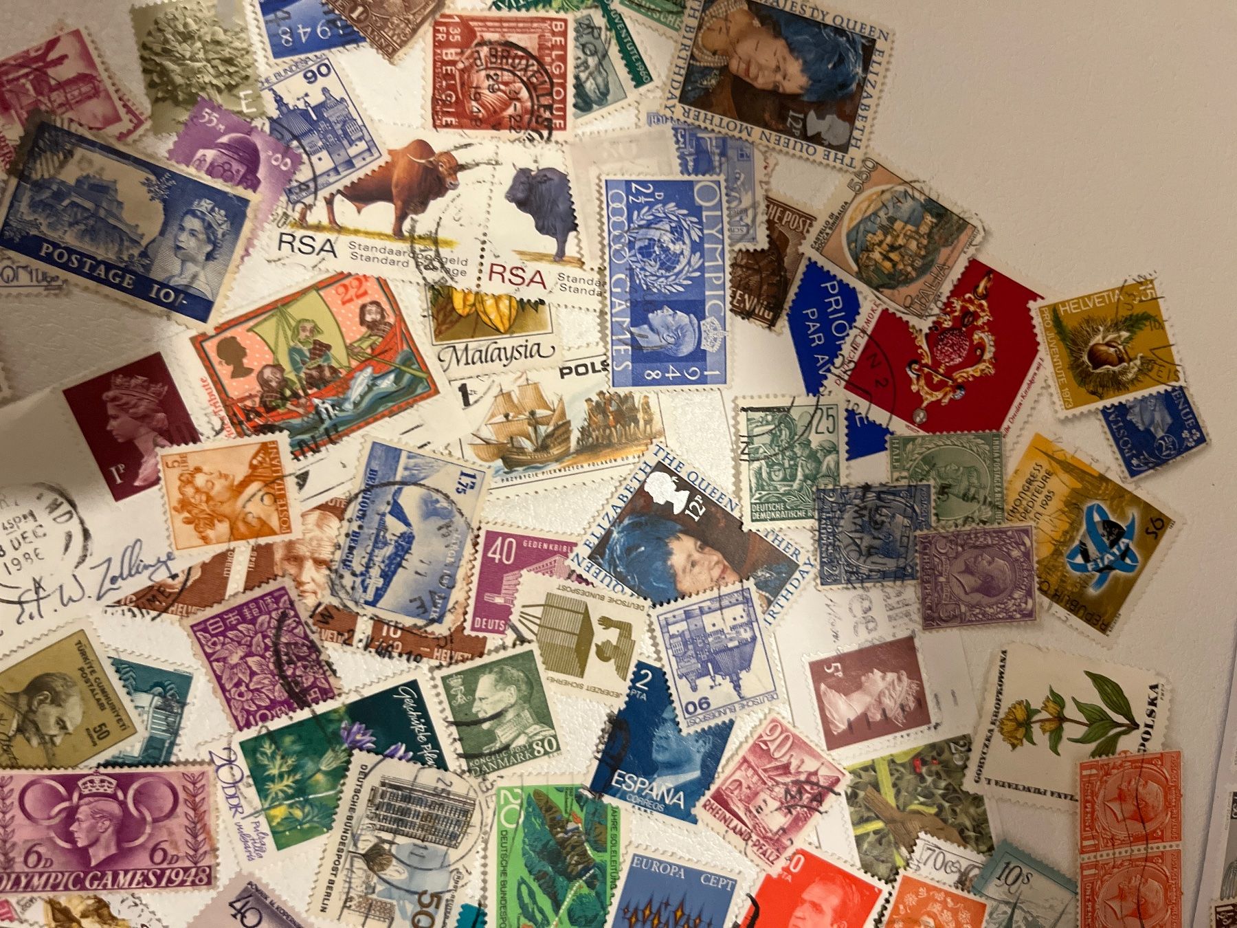 Alle Briefmarken: Lot 22: Lot mit Mix Briefmarke – Gebraucht aus Chiasso von AzenYa 2