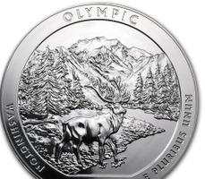 5 Oz Silber - Washington Olympic Quarter Dollar 2011