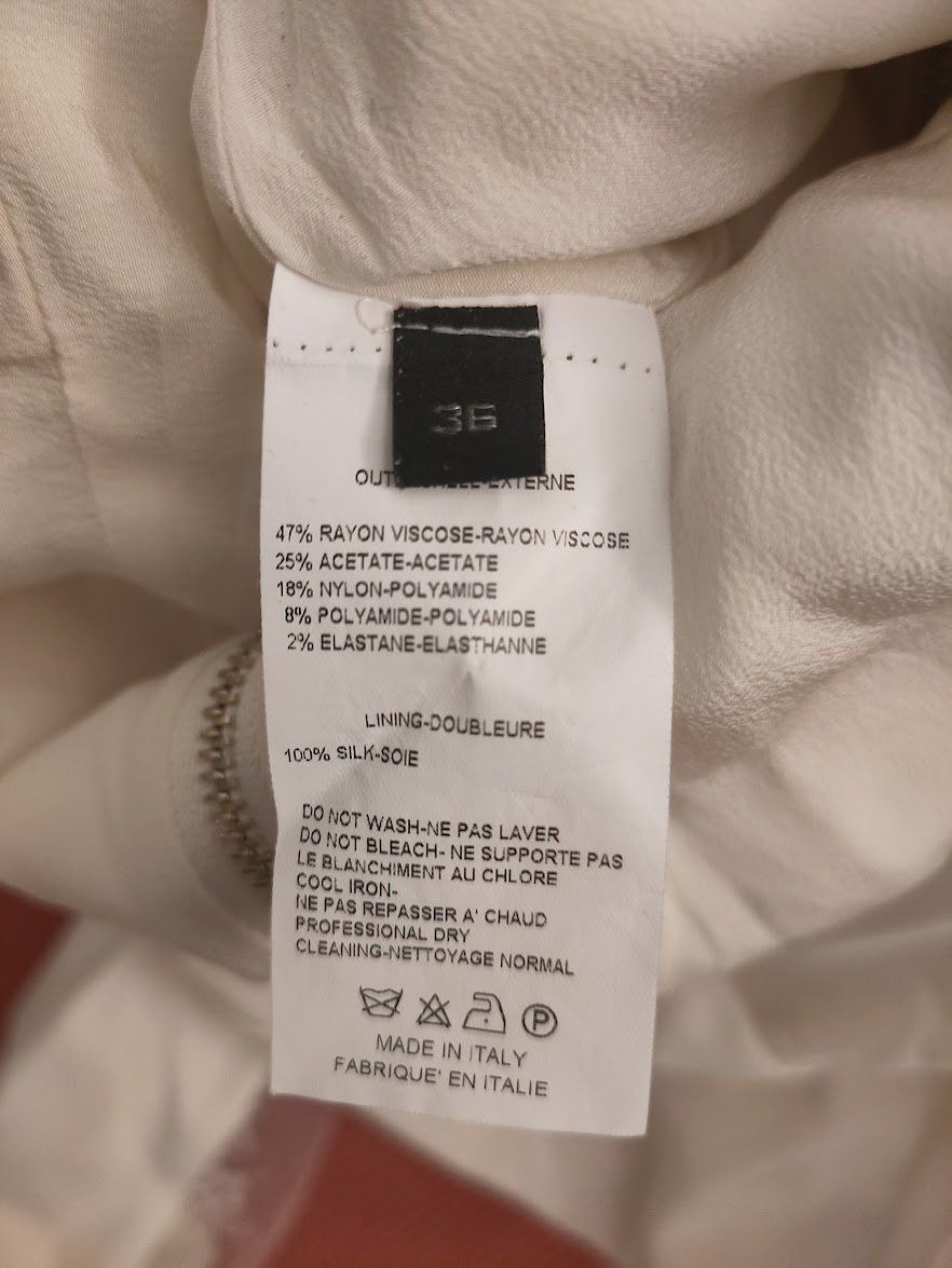 Vestiti: Weisses Kleid von Elie Saab, Gr. S – Usato da Lugano venduto da kat_lm5b 7