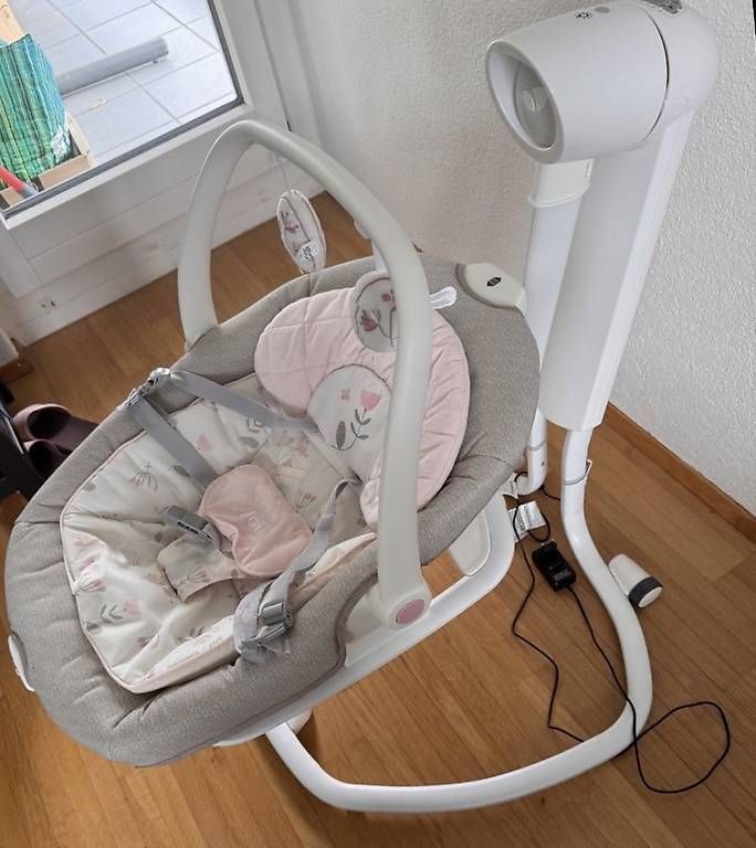 Joie Sdraiette & Sdraiette a dondolo: Joie Serina 2 in 1 Babyschaukel – Usato da Regensdorf venduto da nalikurdisch 1
