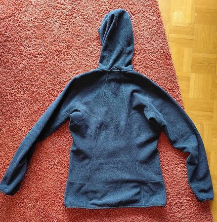 Salewa Fleece Hoodie Kapuzenjacke dunkelgrau 36 S